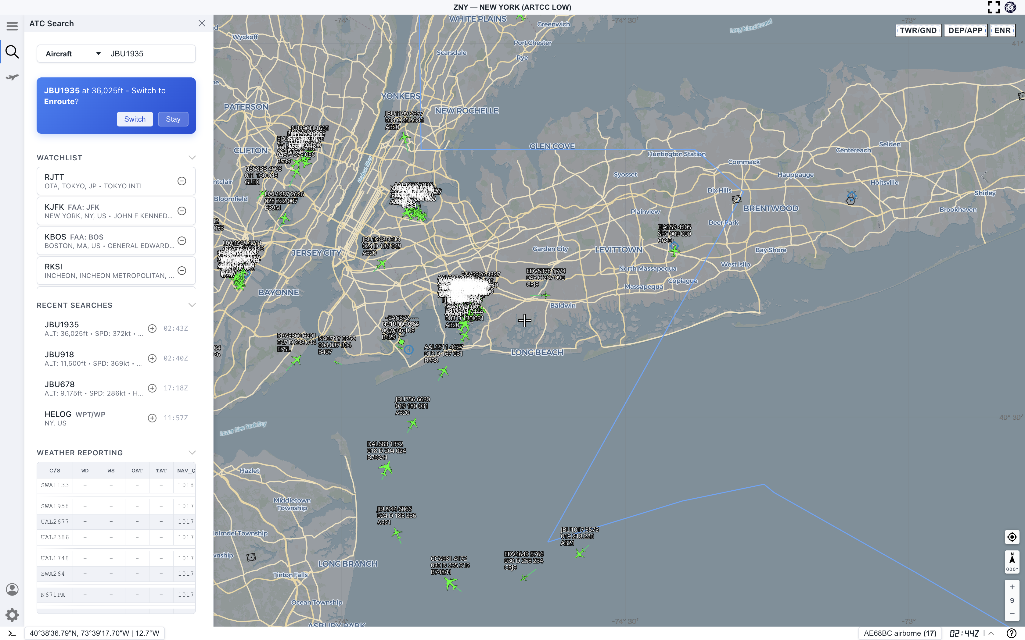 Page suggestion banner